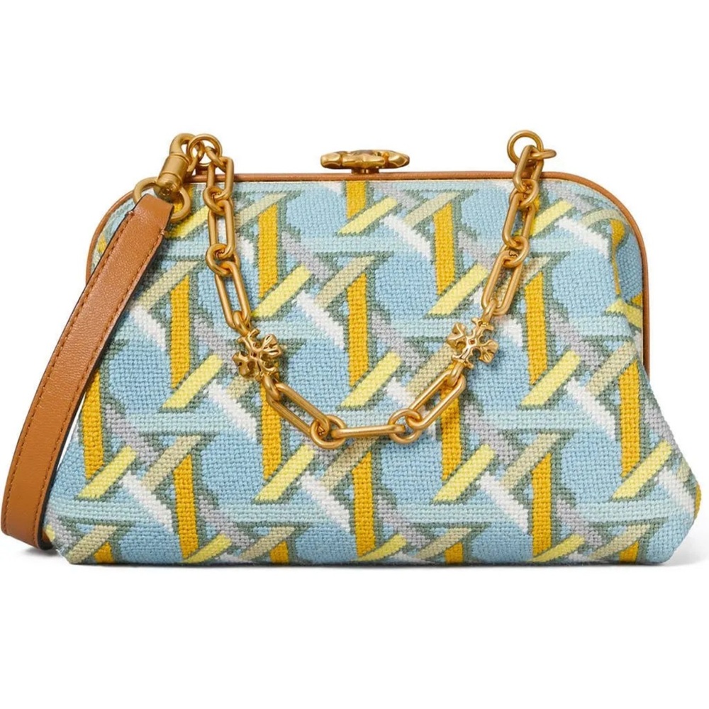 Tory Burch Cleo needle point women’s purse